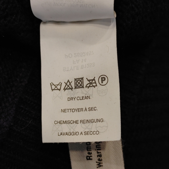 JCREW NAVY RIB-STITCH DOLMAN SWEATER, NAVY XS - Picture 9 of 11